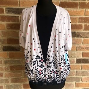 C.D. Daniels Nautical Twill Sweater  2X